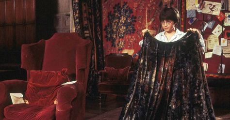 Harry Potter Cloak, Harry Potter Fan Theories, Harry Potter Invisibility Cloak, Harry Potter Questions, Harry Potter Themed Gifts, Harry Potter Theories, Invisibility Cloak, Philosophers Stone, Cinema Art