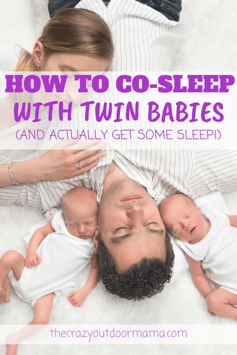 Twin Pack N Play, Bassinet Ideas, Safe Co Sleeping, Tandem Nursing, Cosleeping Bed, Sleeping Twins, Newborn Sleep Schedule, Get Some Sleep, Bed Bassinet