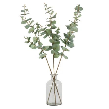 Gracie Oaks Eucalyptus Spray | Wayfair Faux Eucalyptus, Faux Olive Tree, Silk Hydrangeas, Faux Floral Arrangement, Orchid Arrangements, Artificial Foliage, Potted Trees, Decor Pillows, Flower Spray