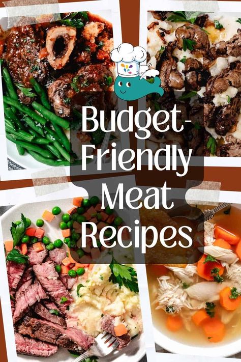 Uncover delicious and cost-effective meals with our Budget-Friendly Meat Recipes. These recipes feature affordable cuts of meat and simple, wholesome ingredients, perfect for creating flavorful dishes without breaking the bank. Enjoy tasty, nutritious dinners that keep your budget in check while satisfying your family's cravings. Cheap Beef Dinners, Cheap Meat Recipes, Cheap Beef Dinners For A Family, Easy Meat Dishes, Cost Effective Meals, Chuck Steak Recipes, Cheap Meat, Chuck Steak, Budget Friendly Dinner