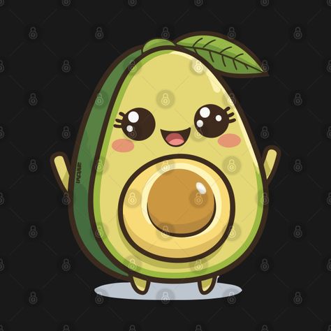 Check out this awesome 'avocado+tshirt+design+graphic+cute+happy+kawaii' design on @TeePublic! Kawaii Avocado, Avocado T Shirt, Cute Avocado, Kawaii Design, Cute Happy, Tshirt Design, Case Stickers, Kids Magnets, Cool Walls