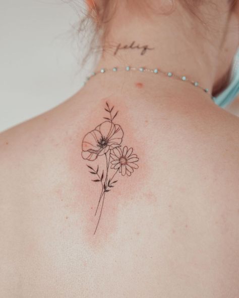 Lotus And Daisy Tattoo, Daisy Tattoo, Lotus Flower Tattoo, Lotus Flower, Flower Tattoo, Lotus, Daisy, Tattoos, Instagram Photo