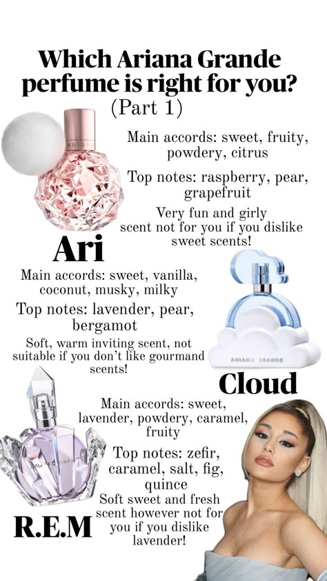 Essential Oil Cologne, Good Perfumes, Manifest Instantly, Vanilla Perfumes, Ariana Grande Perfumes, Cute Girly Things, Bad Liar, Mist Perfume, Perfume Aesthetic