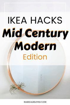 Ikea Mid Century, Ikea Mid Century Modern, Mid Century Diy, Diy Mid Century Modern, Diy Mid Century, Best Ikea Hacks, Mid Century Modern Interior Design, Scandinavian Mid Century Modern, Mcm Home