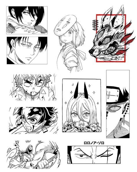 Manga Panel Tattoos, Bleach Tattoo, Slayer Tattoo, Attack On Titan Tattoo, Manga Tattoo, Japan Tattoo Design, Naruto Tattoo, Cartoon Character Tattoos, Wrist Tattoos For Guys