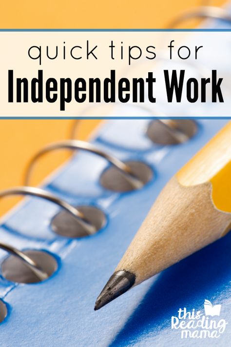 Tips for Independent Work Homeschool Independent Work, Necessary Evil, Mom Group, How To Teach Kids, Independent Work, Doing Something, Homeschool Mom, Working With Children, Teaching Tips