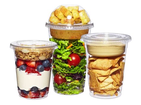 Mason Jar Salad Yogurt Parfait Cups, Roast Beef Sandwich, Resep Smoothie, Sandwich Bar, Salad In A Jar, Food Truck Design, Yogurt Parfait, Food Packaging Design, Food To Go