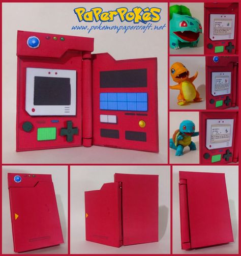 Paperpokés - Pokémon Papercrafts: POKEDEX Pokémon Crafts, Papercraft Pokemon, Happy Journal, Paper Flower Garlands, Japan Summer, Pokemon Diy, Pokemon Craft, Moon Crafts, Pokemon Birthday Party