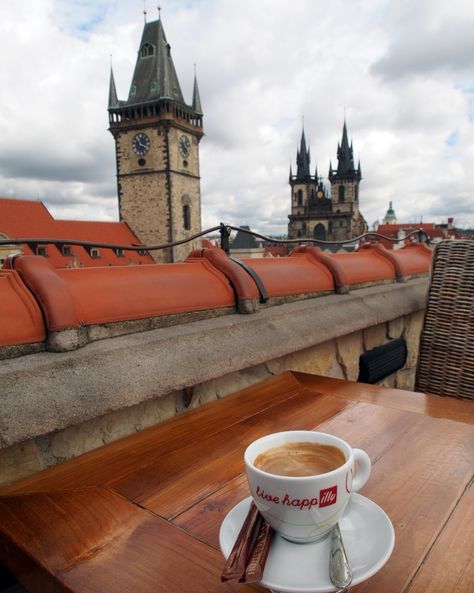 Morning Coffee in Prague. Prague Coffee, Prague Hotels, Coffee Places, Going To School, Marco Polo, Coffee Coffee, Coffee Lovers, Prague, Travel The World