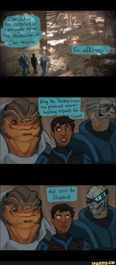 Funny Mass Effect, Shepard And Garrus, Mass Effect Andromeda Funny, Mass Effect Garrus And Shepard, Mass Effect Jaal, Grunt Mass Effect, Femshep X Garrus, Turian Mass Effect, Femshep Liara