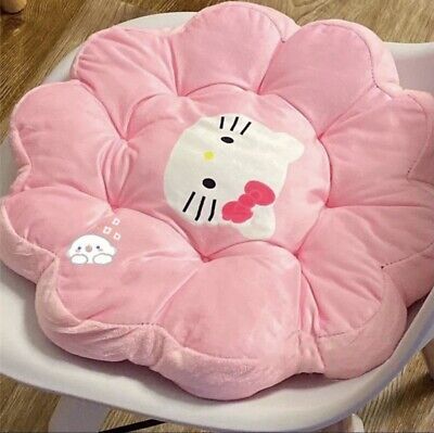 Hello Kitty Kawaii Pink Plush Chair Cushion Room Decor For Girls Women  | eBay Hello Kitty Room Decor, Hello Kitty Decorations, Hello Kitty Bedroom, Plush Chair, Hello Kitty House, Kitty Cartoon, Hello Kitty Rooms, Office Chair Cushion, Cat Cushion