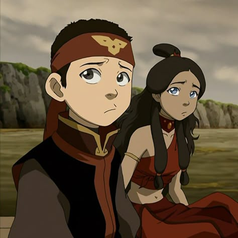 Ang And Katara, Airbender Aesthetic, Aang And Katara, Aang The Last Airbender, Avatar Ang, Drawing Hair Tutorial, The Last Avatar, Air Bender, Team Avatar