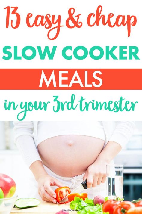 Slow cooker meal ideas to help pregnant moms in the third trimester. If you're pregnant get these slow cooker meal ideas so you have meals ready for when baby comes home for the first time. #slowcookermeals #slowcookerdinners #crockpotmealideas #crockpotmeals #thirdtrimester #pregnancy Third Trimester Meal Ideas, Third Trimester Dinner Ideas, Third Trimester Meal Plan, Cheap Slow Cooker Meals, Slow Cooker Meal Ideas, Slow Cooker Meals, Children Pictures, Meal Planners, Mom Brain