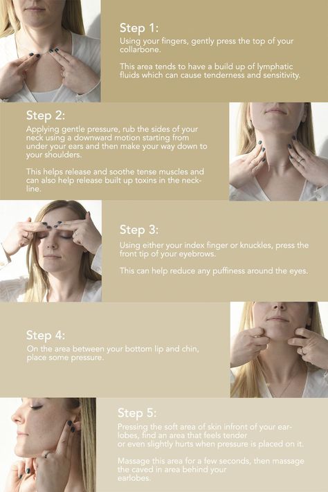 Waking up with a little facial swellingHelp reduce facial puffiness with a lymphatic drainage massageWhile we sleepfluids tend to build upresulting in facial swelling/puffinessIn just a few easy stepsyou can help to reduce the look of facial puffiness. Lymph Drainage Massage Face, Facial Swelling, Belly Massage, Scalp Spa, Lymph Drainage Massage, Facial Puffiness, Neck Tension, Drainage Massage, Body Massage Techniques