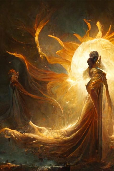 Sun Goddess Aesthetic, Sun Goddess Art, Sun Fairy, Mother Nature Goddess, Nature Goddess, Sun Goddess, Goddess Art, Arte Fantasy, Dark Photography