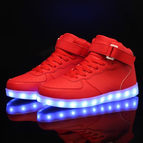 http://amzn.to/2eIlBMI CIOR High Top Led Light Up Shoes 11 Colors Flashing Rechargeable Sneakers Ankel Boots for Kids Boys Girls For Halloween#ledshoes  #Halloween  #Christmas Led Sneakers, Boys Fade Haircut, Light Shoes, Best Couple Pics For Dp, Cool Fidget Toys, Led Shoes, Nike Fashion Shoes, Couple Pics For Dp, Jordan Shoes Retro