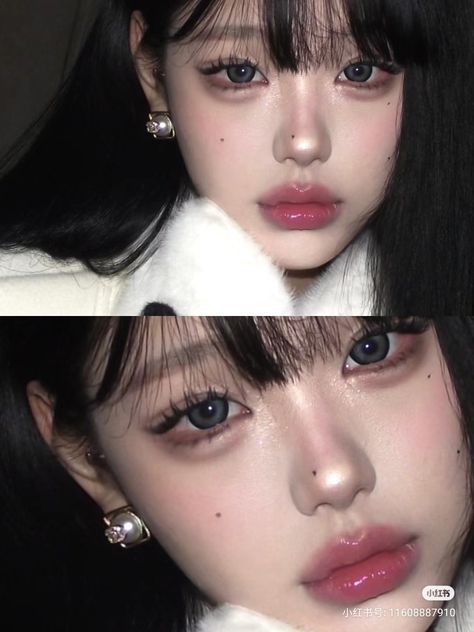 Cold Makeup, Grwm Aesthetic, Korean Makeup Look, Douyin Makeup, Makeup Tut, Women Aesthetic, Face Beauty, Cute Makeup Looks, Woman Style