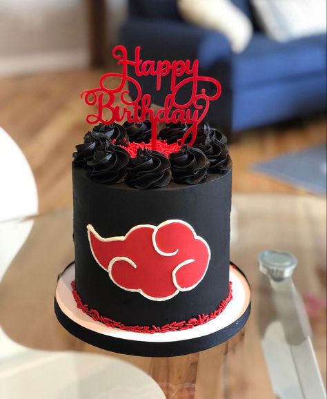 Naruto Cake, Bolo Naruto, Naruto Birthday, Bts Cake, Birthday Cake For Husband, Anime Cake, Adult Birthday Cakes, Simple Cake Designs, Fun Easy Recipes