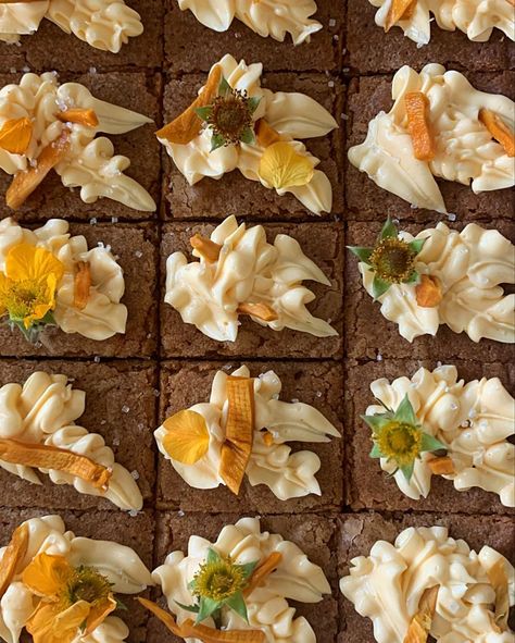 Elisa | saltedrye on Instagram: “in formation, mango chai blondies” Chai Blondies, Sweet Treats, Mango, Ethnic Recipes, On Instagram, Instagram