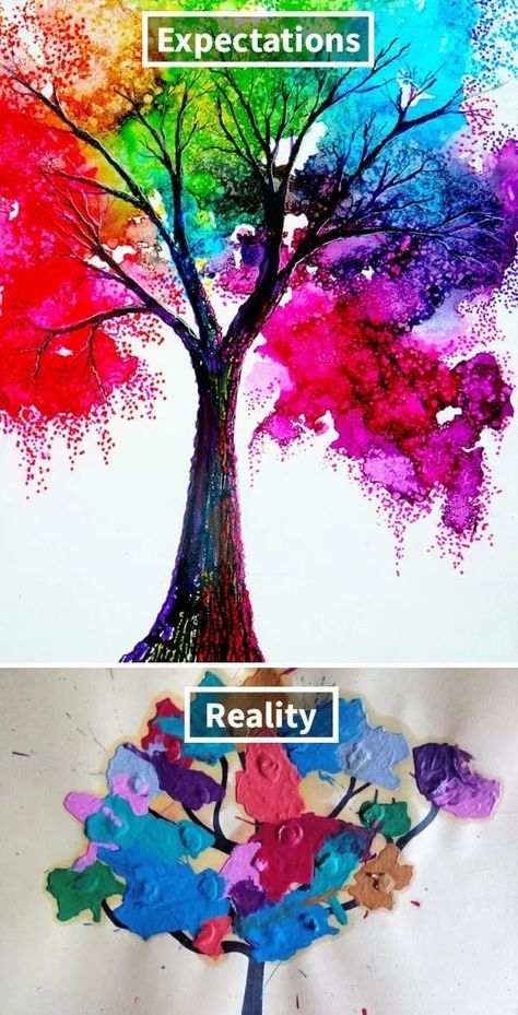 26 Insanely Bad Diy Fails To Laugh At Glow Stick Balloons, Bad Diy, String Balloons, Diy Fails, Leaf Candle Holder, Makeup Fails, Illustration Wallpaper, Bad Art, Expectation Vs Reality