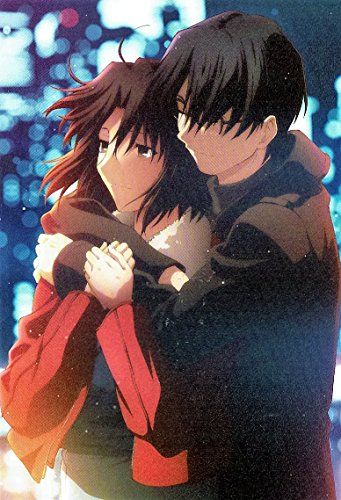 Shiki Ryougi / Mikiya Kokutou【Kara no Kyoukai】 Kokutou Mikiya X Ryougi Shiki, Shiki Ryougi, Kara No Kyoukai, Type Moon Anime, Gilgamesh Fate, Fate Servants, Fantastic Baby, Best Anime Couples, Anime Nerd