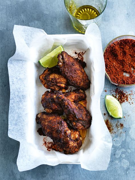 Smoky Sumac Chilli And Lime Chicken Wings | Donna Hay Lime Wings, Sumac Chicken, Lime Chicken Wings, Donna Hay Recipes, Donna Hay, Quick And Easy Dinner, Lime Chicken, Super Bowl Food, Chicken Wing Recipes