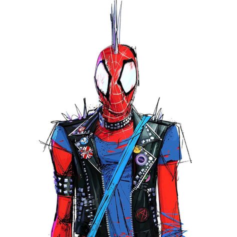 Punk Pfp, Hobie Brown, Spider Punk, Outfit References, Brown Outfit, Spiderman, On Twitter, Twitter, Design