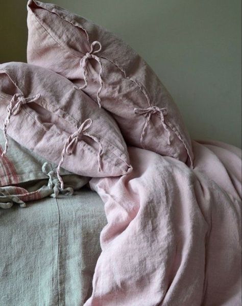 Bedroom Finds, Pink Bed Sheets, Bow Pillows, Long Pillow, Bed Lights, Pink Pillows, Pink Bedding, Big Girl Rooms, Room Makeover Inspiration