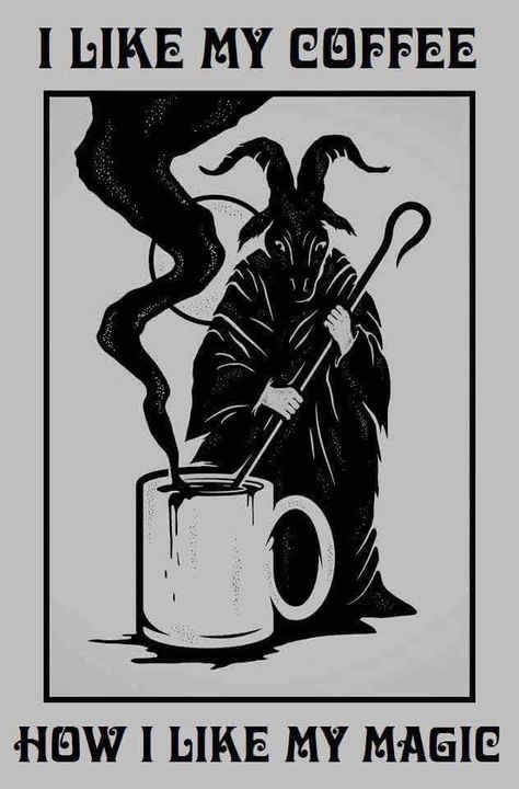 https://imgur.com/gallery/xyH2tFU Occult Art, Arte Inspo, My Coffee, A Witch, Black Magic, Dark Art, Art Inspo, Egypt, Cool Art