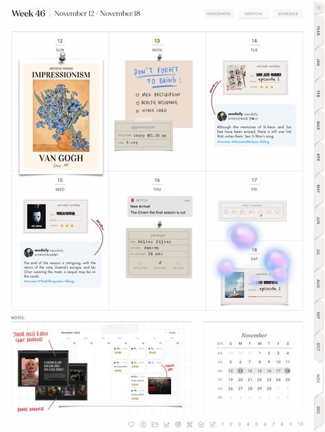 Small Business Ideas Products, Digital Art Journal, Online Planner, Journal Travel, 12 November, Journal Writing Prompts, Journal Aesthetic, Digital Planning, Digital Book