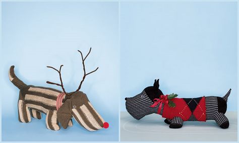 TUTORIAL  http://www.marthastewart.com/how-to/sock-dogs?backto=true&backtourl;=/photogallery/christmas-sewing-projects#slide_1 Sock Dog, Diy Sock Toys, Cardboard Toys, Sock Puppets, Christmas Sewing Projects, Sock Dolls, Sock Doll, Sock Toys, Diy Socks