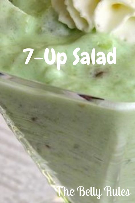 7-Up Salad - My Recipe Magic 7up Salad, 7 Up Salad, Baking Dessert Recipes, Vegetable Soup Crock Pot, Congealed Salad, Jello Desserts, Jello Salad, 7 Up, Fruit Salads