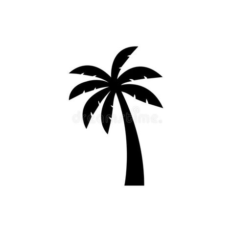 Palm tree silhouette icon vector vector illustration Palm Tree Clip Art, Palm Tree Icon, Tree Vector Illustration, Palm Tree Logo, Tye Dye Patterns, Palm Tree Vector, Outdoor Party Ideas, Lush Landscape, Palm Tree Silhouette