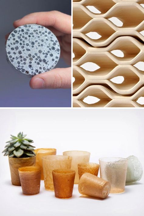 From Self-Healing Concrete to Bioengineered Plastics: The Next Wave of Design Materials. Learn More! Bioplastic Products, Sustainable Product Design, Frozen Food Packaging, Miniature Ice Cream, Innovative Materials, Sustainable Technology, Advanced Ceramics, Technology World, Diy Posts