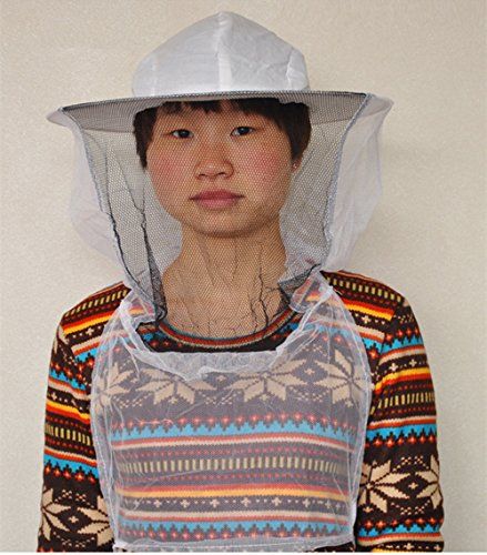 HLPB White Beekeeper Beekeeping Hat with Veil Mosquito Fl... https://smile.amazon.com/dp/B014KQQTLS/ref=cm_sw_r_pi_dp_x_k5QWzbJ0WK7B3 Bee Keeper Hat, Veil Hat, The Beekeeper, Hat With Veil, Mosquito Protection, Veiled Hats, Bee Costume, Bee Sting, Face Protection