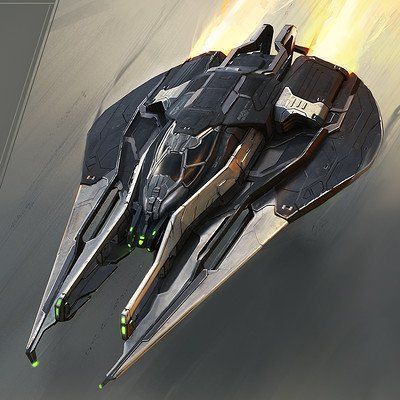 Star Wars Ships Concept Art, Space Fighter Ships, Sci Fi Boat, Sci Fi Fighter Ship, Star Ships Concept, Star Wars Ships Concept, Sci Fi Fighter Jet, Space Ships Concept Art, Futuristic Fighter Jets