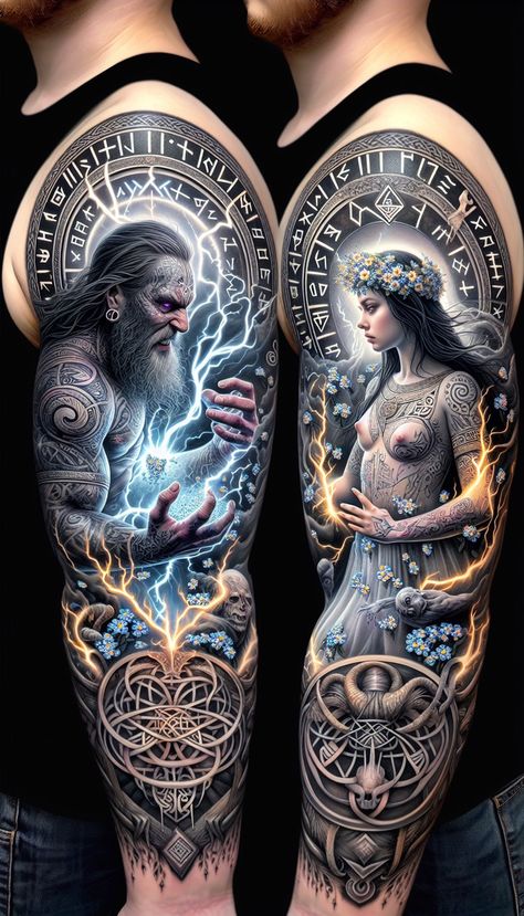 Dragon Hand Tattoo Men, Thigh Tattoos For Women, Aztec Warrior Tattoo, Heavily Tattooed, Tattoo Pierna, Tattooed People, Japanese Tattoos For Men, Underboob Tattoo Designs, Viking Tattoo Sleeve