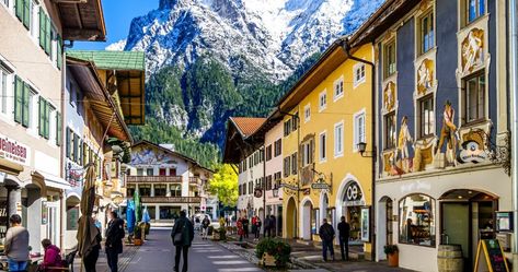 Germany's small towns are straight out of a fairy tale, and if the shop-lined streets don't melt your heart, then the surrounding landscapes will. City Vacation, Angels In Heaven, Gifu, Scenic Routes, Natural Scenery, Urban Area, Samoa, Zambia, Sierra Leone