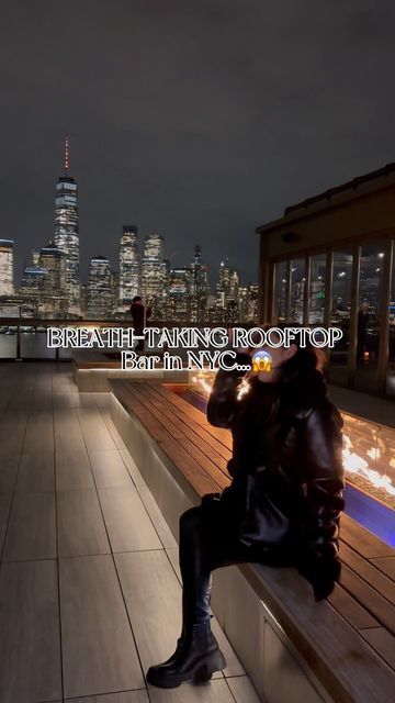 IT'S DASOM IN NEW YORK | TikTok (65K+) on Instagram: "follow for more nyc recs 🌉🍸click for deets👇🏼 📍RoofTop at Exchange Place (1 Exchange Pl) in Jersey City #nycrooftop #rooftopatexchangeplace #jerseycitybars #nycbars #nychappyhour #dasominnewyork #explorenewyorkcity" Rooftop Bars Nyc, Nyc Rooftop, Nyc Bars, Rooftop Bar, Jersey City, Happy Hour, Follow For More, New Jersey, New York