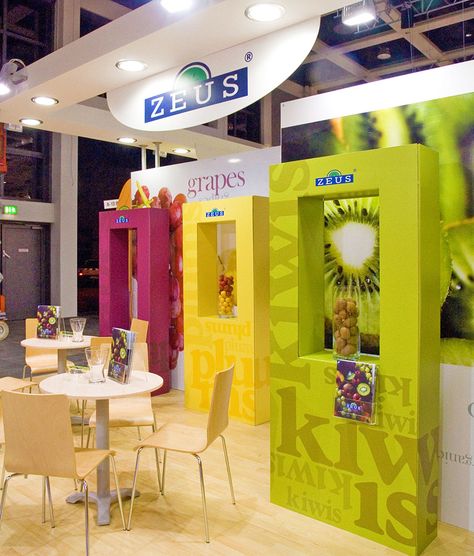 Fruit Booth Design, Food Exhibition Design, Fruit Exhibition, Ideation Room, Food Expo, Event Booth Design, Trade Exhibition, Event Booth, Exhibition Stands