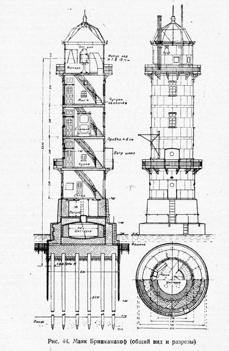 Lighthouse Blueprint, Lighthouse Architecture, Pirate Ship Model, House Architecture Styles, Lighthouse Tattoo, Building Map, Pacific Northwest Art, Vintage Motorcycle Posters, Lighthouse Pictures