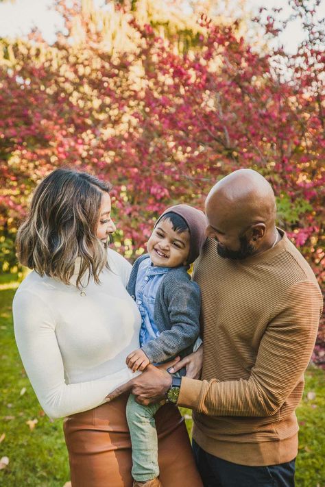 Diverse Family, Fun Family Portraits, Red Trees, Autumn Blue, Fall Family Portraits, Fall Photography, Time Photography, Family Shoot, Fall Photo