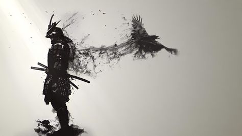 Samurai Warrior Tattoo, Japanese Art Samurai, Japan Graphic Design, Anime Wallpaper 1920x1080, Samurai Tattoo Design, Samurai Wallpaper, 4k Wallpapers For Pc, Samurai Artwork, Back Tattoos For Guys