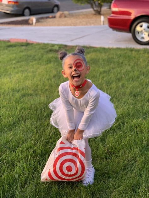 When I asked Emma what she wanted to be for Halloween in 2018 without even stopping to think she said the #target dog!   #targetstyle #kids #halloween  #halloweencostumes Target Dog Costume, Target Halloween Costume, Target Costume, Girl Dog Costumes, Dog Costumes For Kids, Dog Halloween Outfits, Puppy Halloween Costumes, Target Dog, Unicorn Rainbow Party