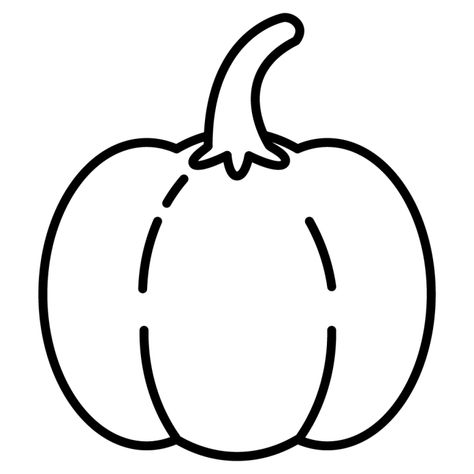 Pumpkin Templates Free Printable, Pumpkin Line Art, Pumpkin Templates Free, Pumpkin Templates, Pumpkin Outline, Easter Templates, Pumpkin Template, Outline Design, Thanksgiving Activities