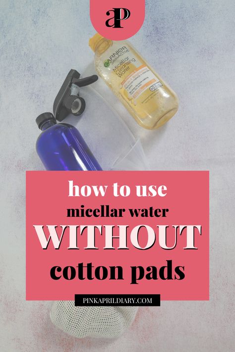 how i use micellar water in my daily skincare routine to remove my makeup and keep my pores clean. Micellar Water, Minimize Pores, Clean Pores, Favorite Skincare Products, Daily Skin Care Routine, Daily Skin Care, Clean Skin, Cotton Pads, Skin Care Essentials