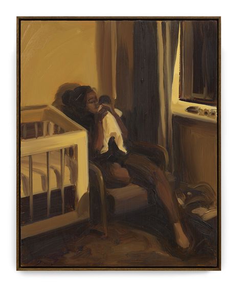 Caroline Walker’s Intimate Paintings of Motherhood Resist Expectations - Artsy Intimate Paintings, Caroline Walker, Women At Work, Walker Art, Women In Art, Work Spaces, Night Art, Sister In Law, Art Women