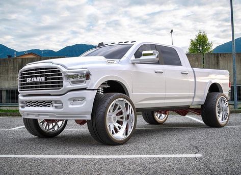 2019 Ram 2500 Jacked Up Chevy, Ram Trucks 1500, Dodge Diesel Trucks, Dodge Pickup Trucks, Trucks Lifted, Best Pickup Truck, Car List, Dodge Diesel, Cummins Trucks