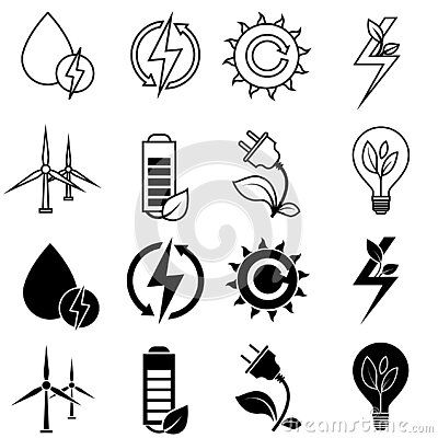 renewable-energy-vector-icon-set-green-energy-illustration-sign-collection-recycle-symbol-can-be-used-mobile-application-web-site Renewable Energy Illustration, Pe Logo, Energy Illustration, Energy Icon, Energy Logo Design, Art Competition Ideas, Energy Symbols, Recycle Symbol, Energy Logo