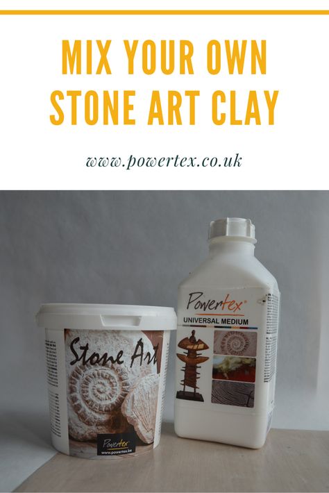 Mix this dry product with Powertex Universal Medium for an air dry clay. Can be mixed with any colour Powertex Medium and used in detailed moulds. Adheres well to different surfaces for sculpture and mixed media art and crafts. Powertex Tutorial, Colour Craft, Rock And Stone, Air Drying Clay, Faux Rock, Making Clay, Mixed Media Art Techniques, Craft Clay, Mixed Media Crafts